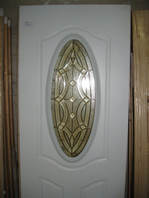 Door Steel Panel Oval-Gold design 36x80