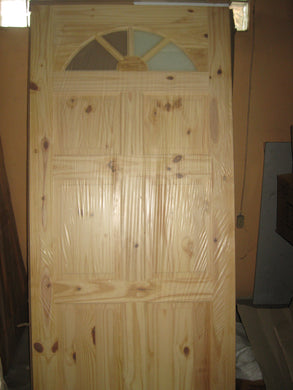 Door Pitch Pine Arch (Cathedral) 32x80
