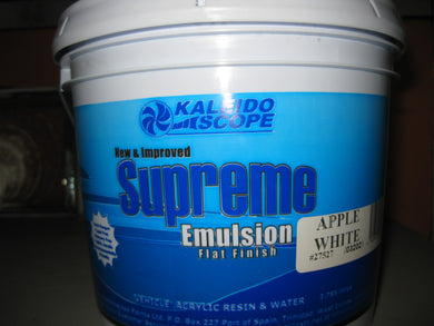 Kaleidoscope Supreme Emulsion Paint Apple White G