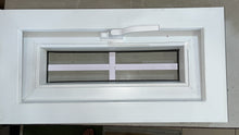 window Casement 12" H x 24" W clear Glass
