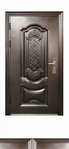 Door Security Steel 38x82" I/R Black DWSN
