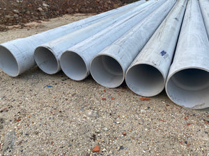 PVC pipe 12" x 5.8m Sch#40