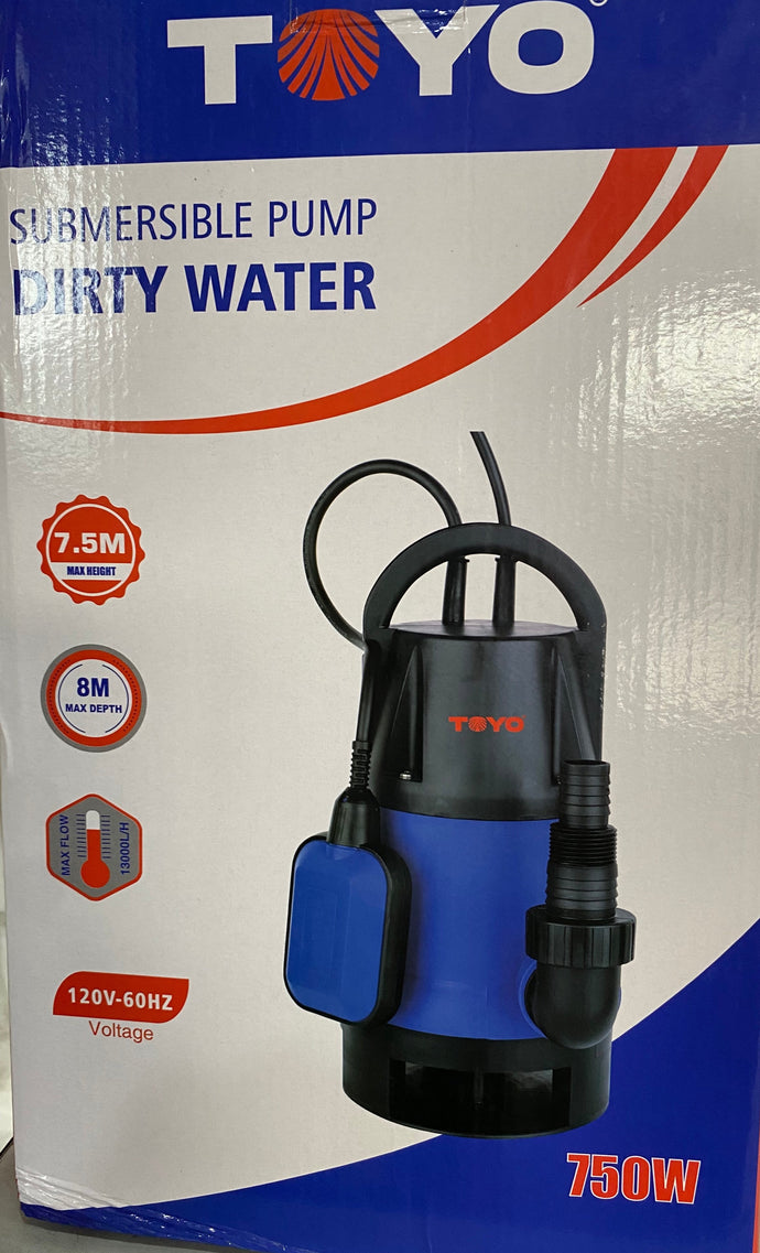 Water pump Submersible 1hp  Toyo 750W