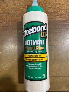 Wood Adhesive Titebond 16oz (473ml)