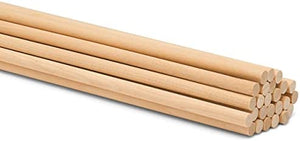 Dowel Rod Cedar 1/4" x4'