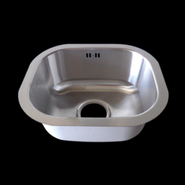 Crown kitchen sink single bowl