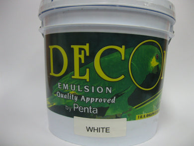 Penta Decon Flat Emulsion Paint Gallon (Assorted Colours)