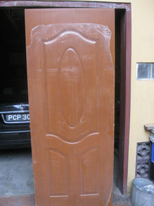 Door HDF Cedar finish 32x80"