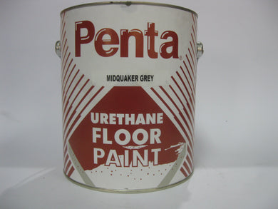 Penta Floor Paint Gallon (Mid Quaker Grey) Urethane