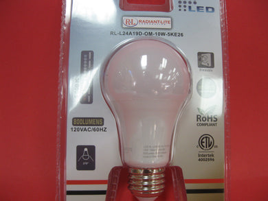 Bulb LED 60 watts (use 10 watts) 800 Lumens