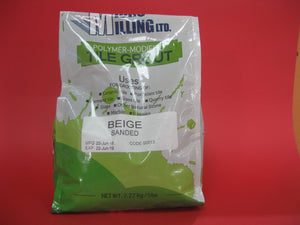 Micro Milling Tile Grout (Sanded) 5 lb (Assorted Colours)