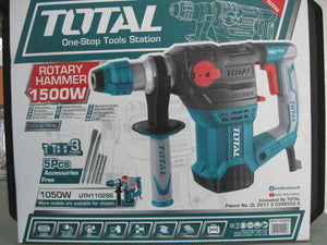 Drill SDS Rotary hammer 1500 W Total