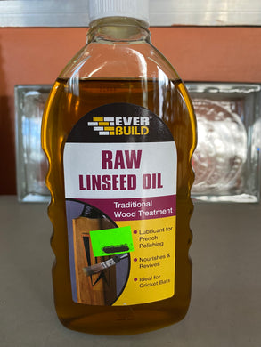 Raw Linseed Oil EverBuild 500 ml