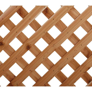 Lattice Screen 4x8'x 3mm (Privacy) White