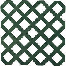 Lattice Screen 4x8'x 3mm (Privacy) White