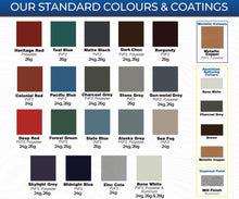 Roofing Sheets (Aluzinc Galvanize) 26G 42" wide New Wave (per ft) Color