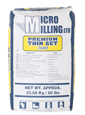 Micro Milling Thinset Premium 3600 22.5 kg Grey